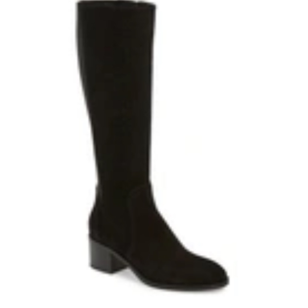 AQUATALIA 
Jordan Black Suede Weatherproof Boot Size 10‎